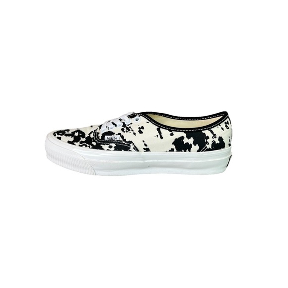 Vans Shoes - Vans Authentic Cow Print Black White Low Top Sneakers Mens 7.5 Women's 9 721356